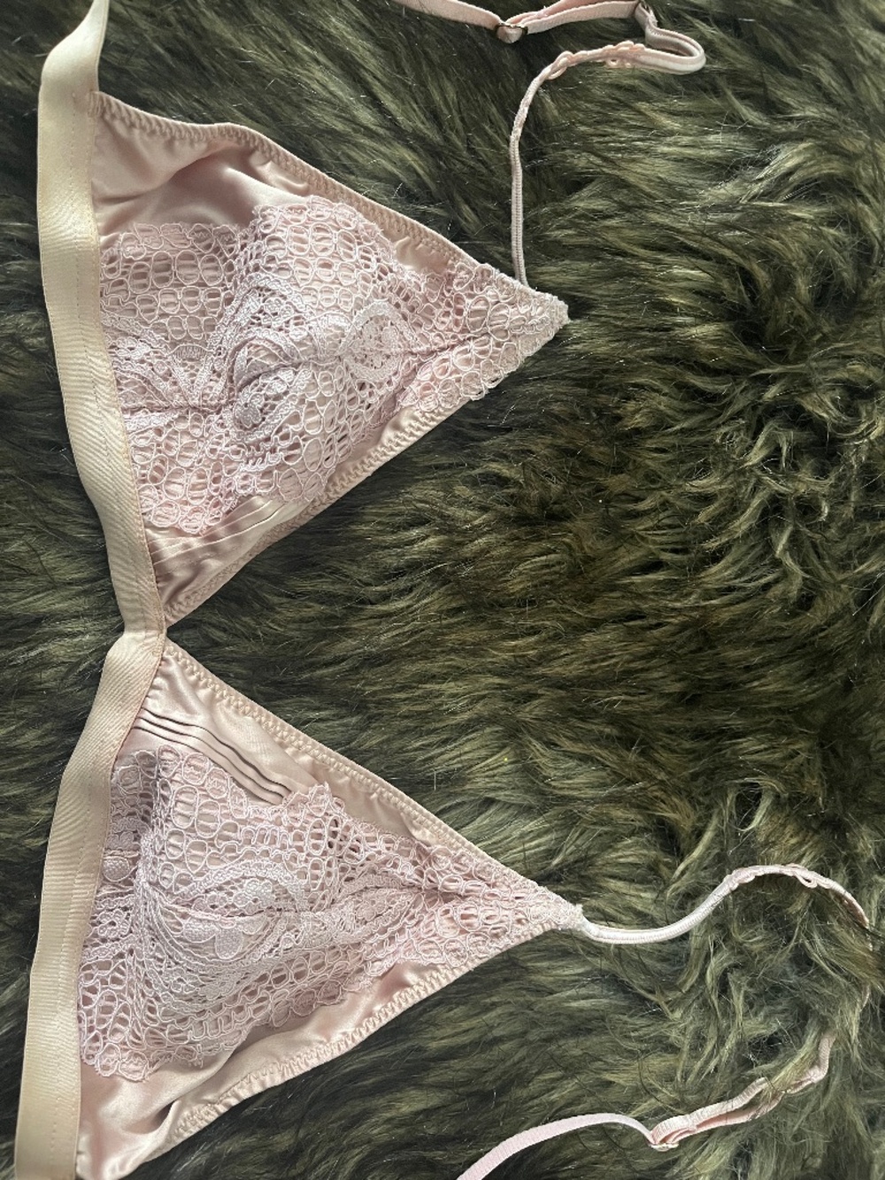 Rose gold bralette small